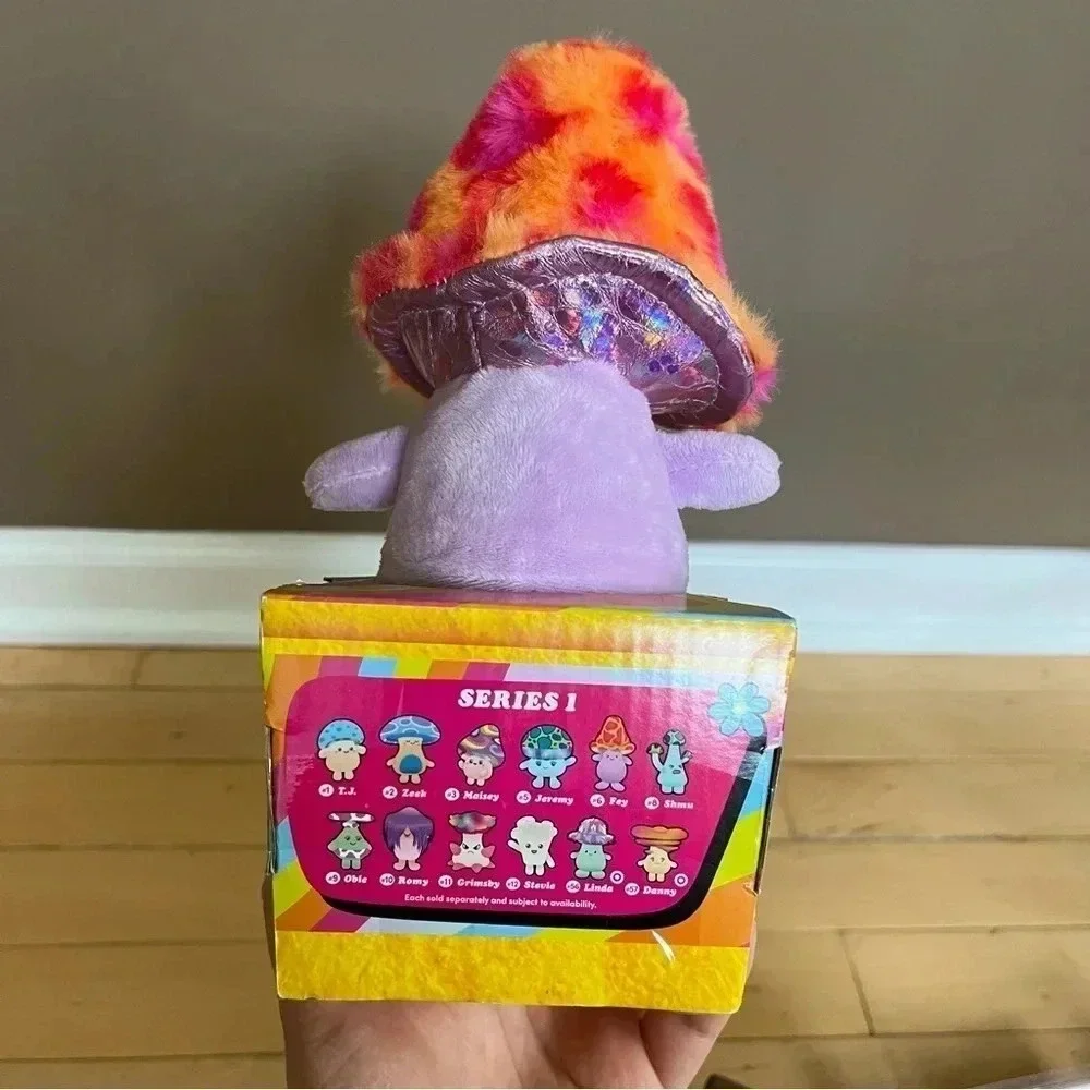 NEW Living on the Veg Fey #6 Mushroom Plush Toy Kellytoy Russ Series 1 Shroom